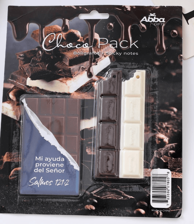 Pack creativo de dos bolígrafo y sticky notes - Variedad