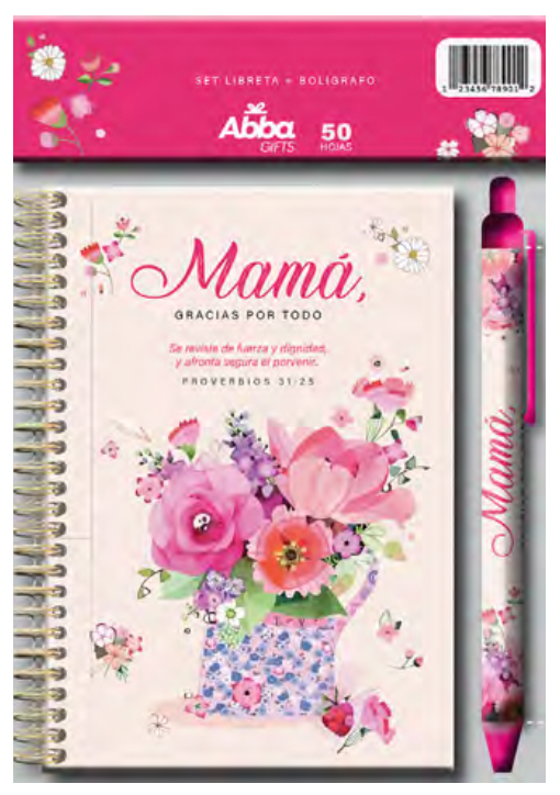 Set libreta con bolígrafo - Mamá