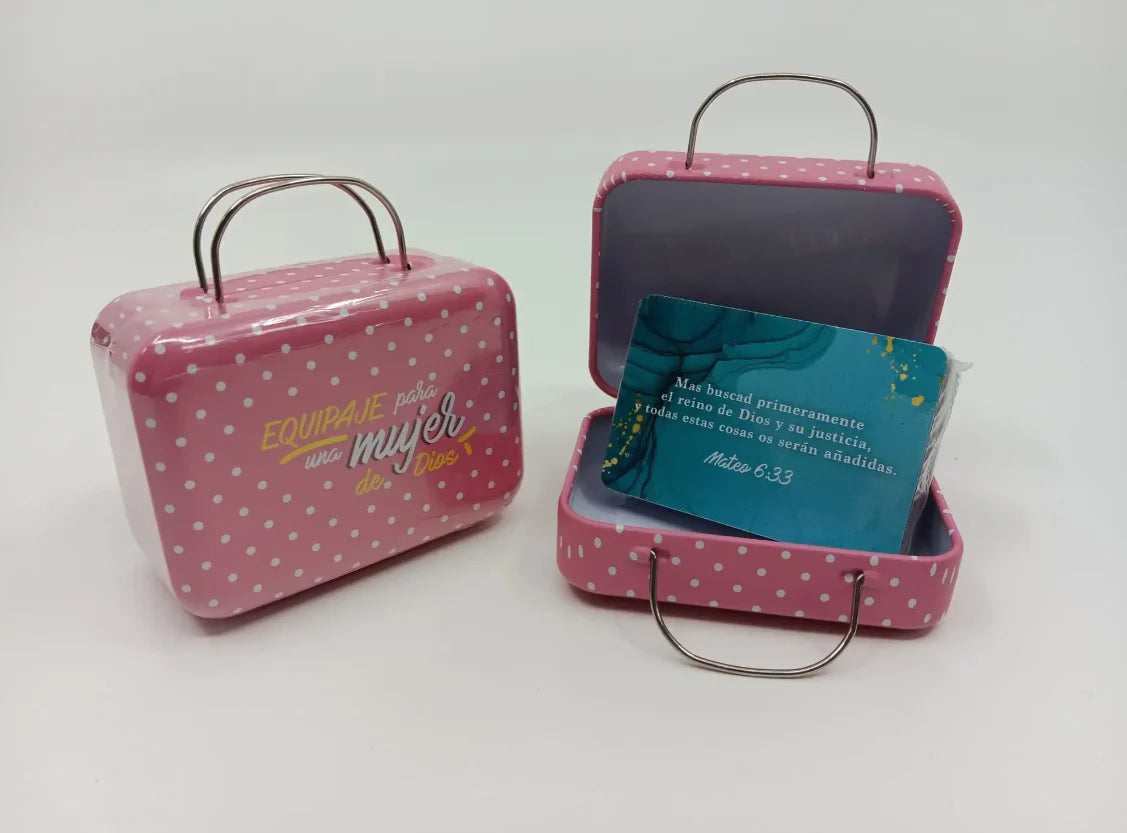 Caja de promesas maleta - Equipaje para una mujer de Dios
