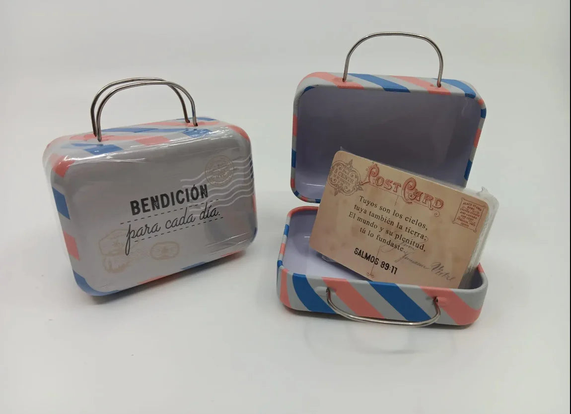 Caja de promesas Maleta - Bendición para cada día