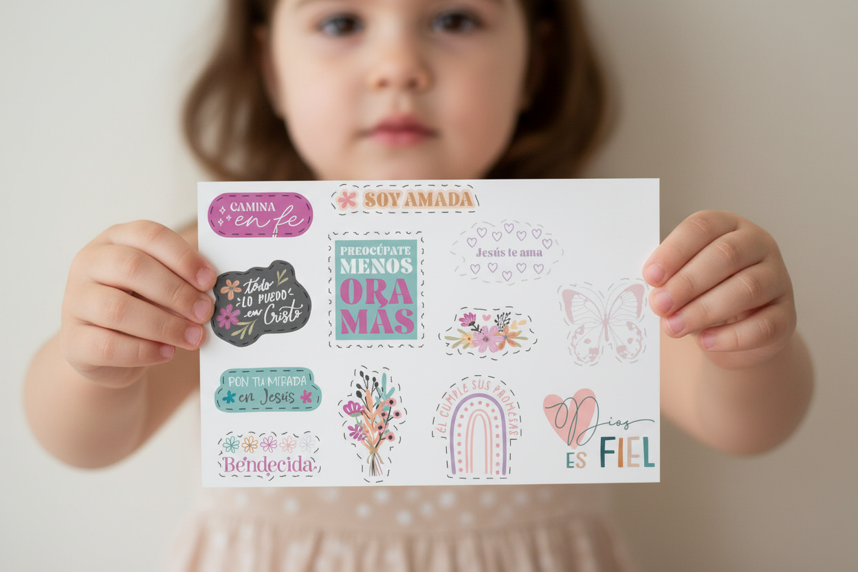 Stickers en bolsa de plastico - Variedad