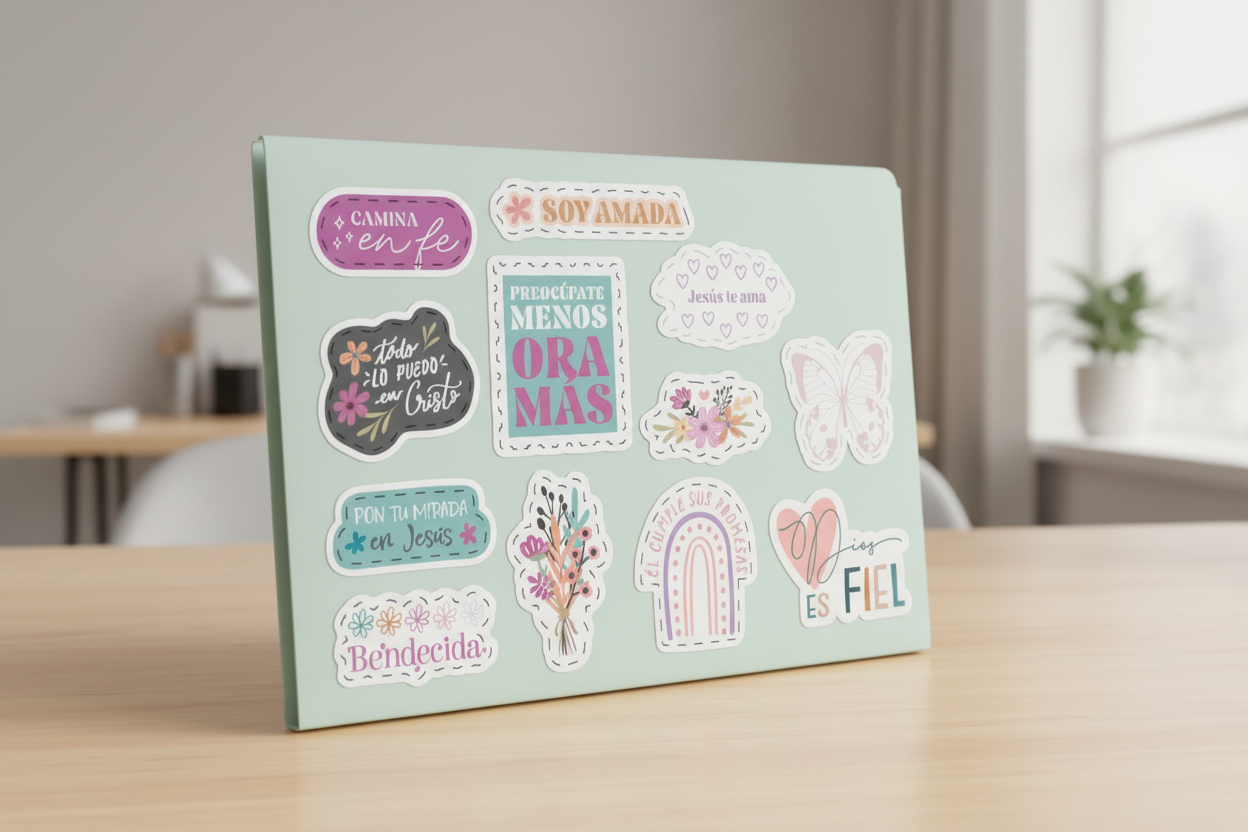 Stickers en bolsa de plastico - Variedad