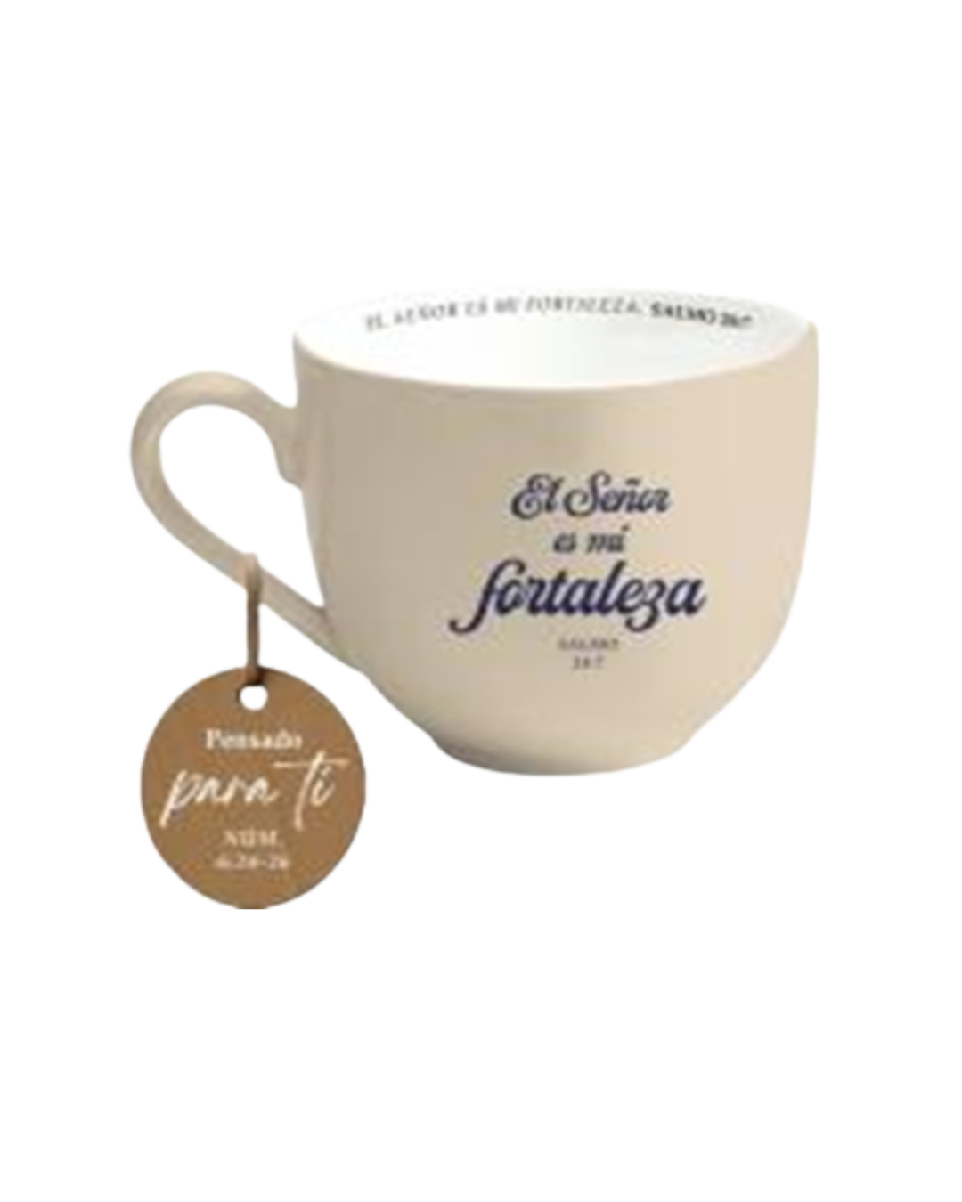 Taza 10 Oz. Colección Renuevo. El Señor es mi fortaleza