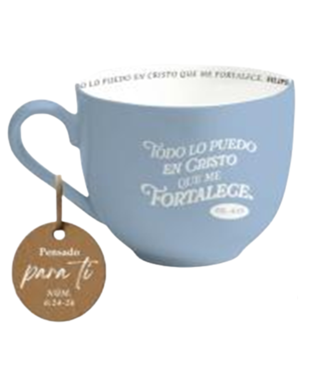 Taza 10 Oz. Colección Renuevo. Todo lo puedo