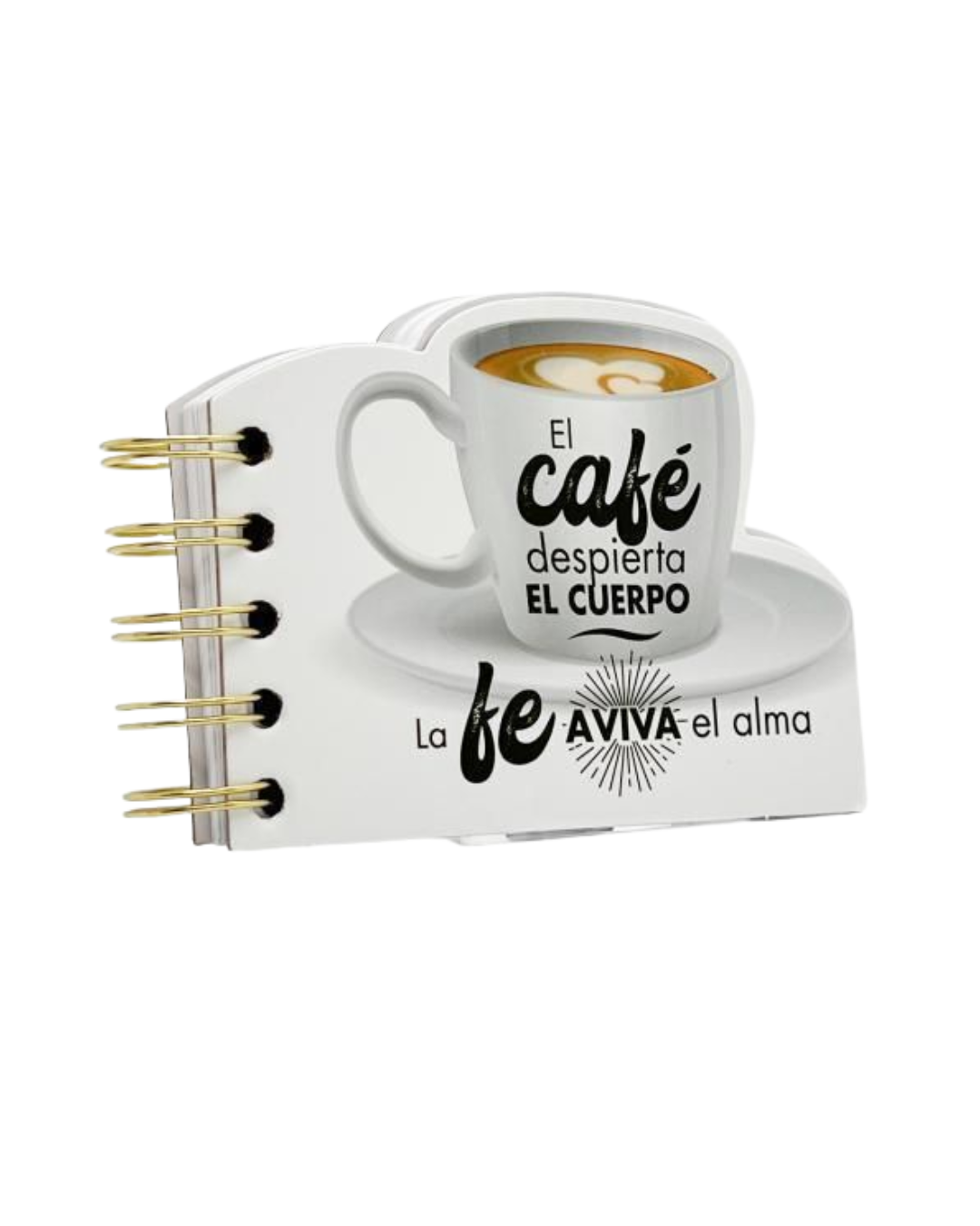 Libreta troquelada Café