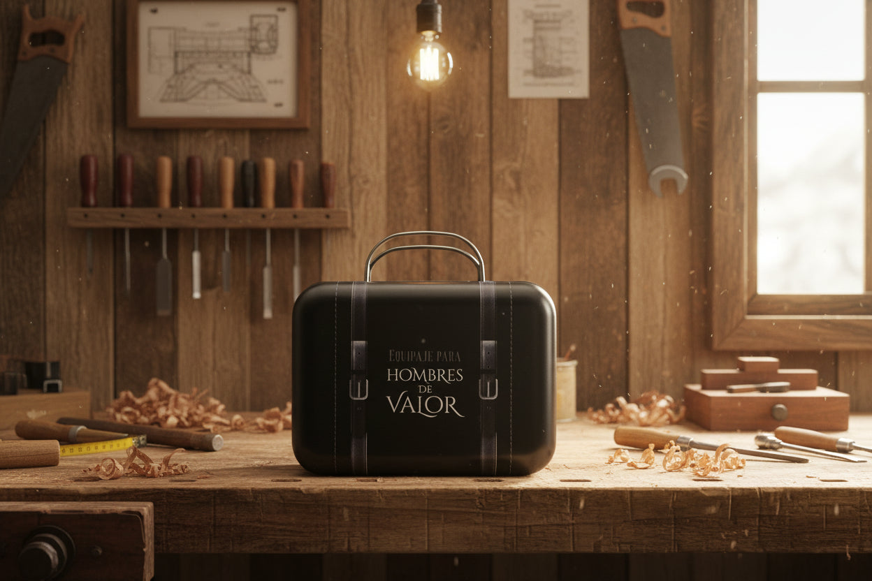 Caja de promesas maleta - Equipaje para Hombres de Valor