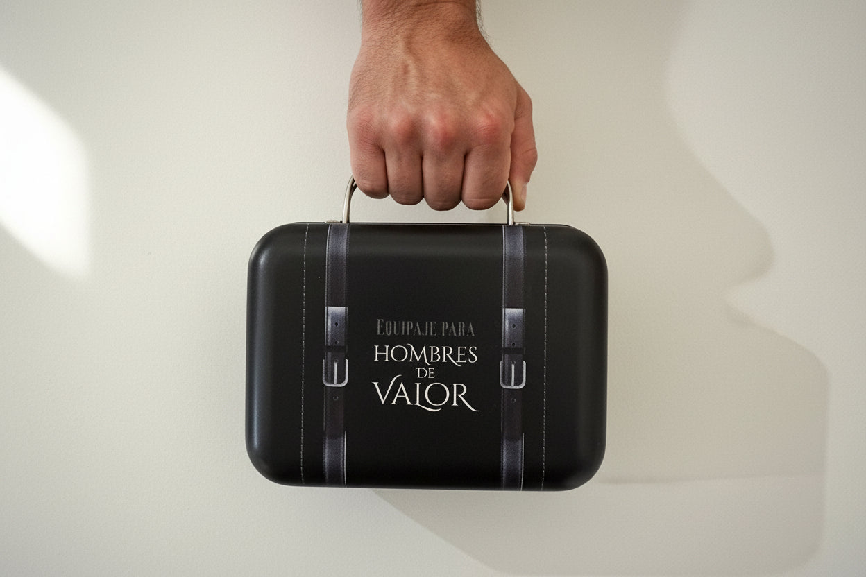 Caja de promesas maleta - Equipaje para Hombres de Valor
