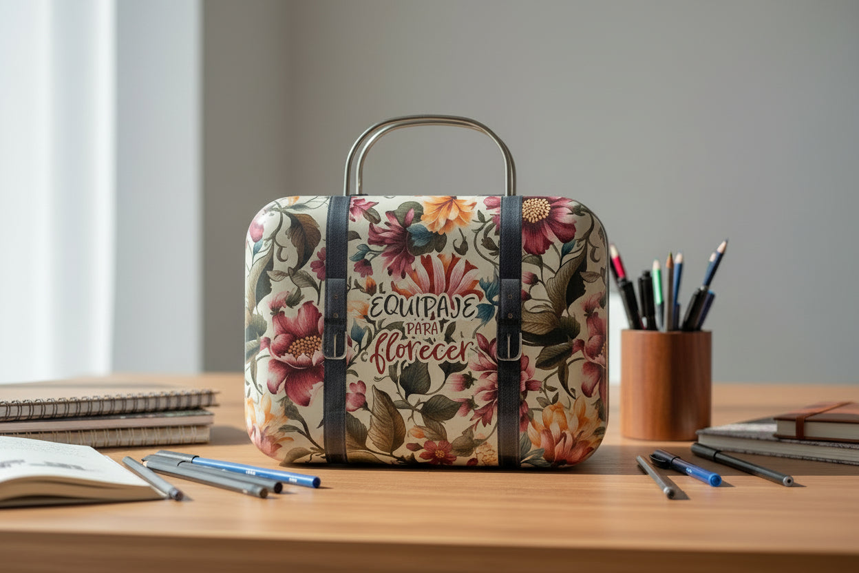 Caja de promesas Maleta - Equipaje para florecer