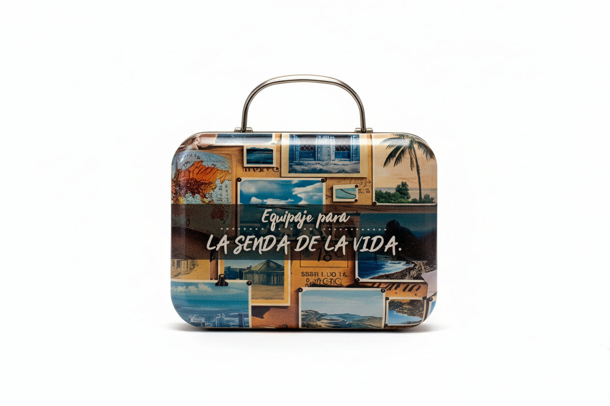 Caja de promesas maleta - Equipaje para la senda de la vida