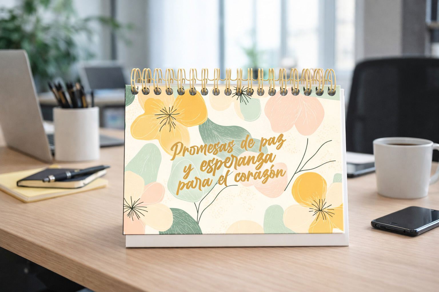 Calendario Perpetuo de mesa - Promesas de Paz y Esperanza