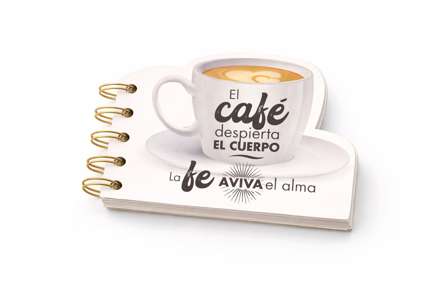 Libreta troquelada Café