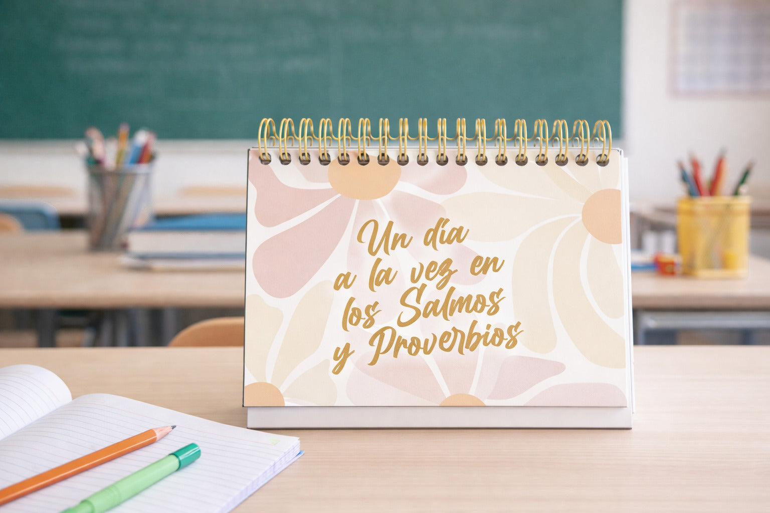Calendario Perpetuo de mesa - Un dia a la vez Salmos y Proverbios