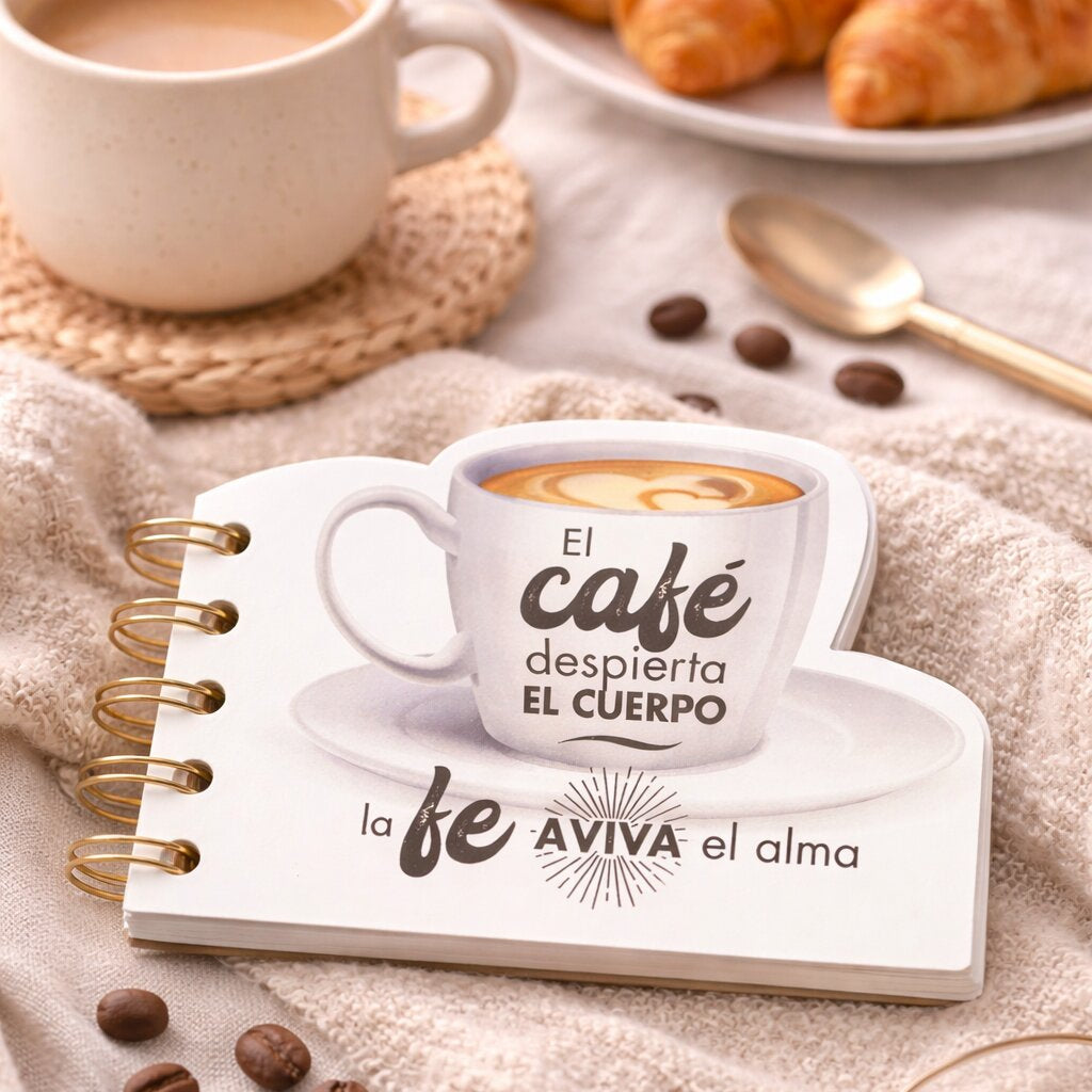 Libreta troquelada Café