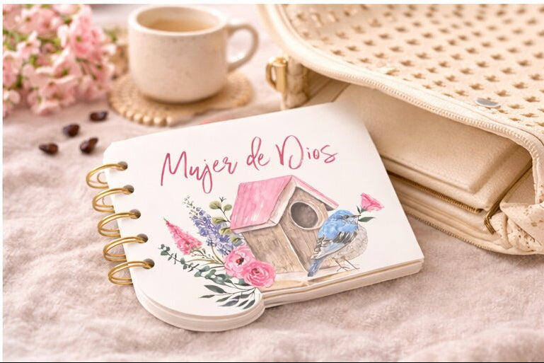 Libreta troquelada Mujer de Dios