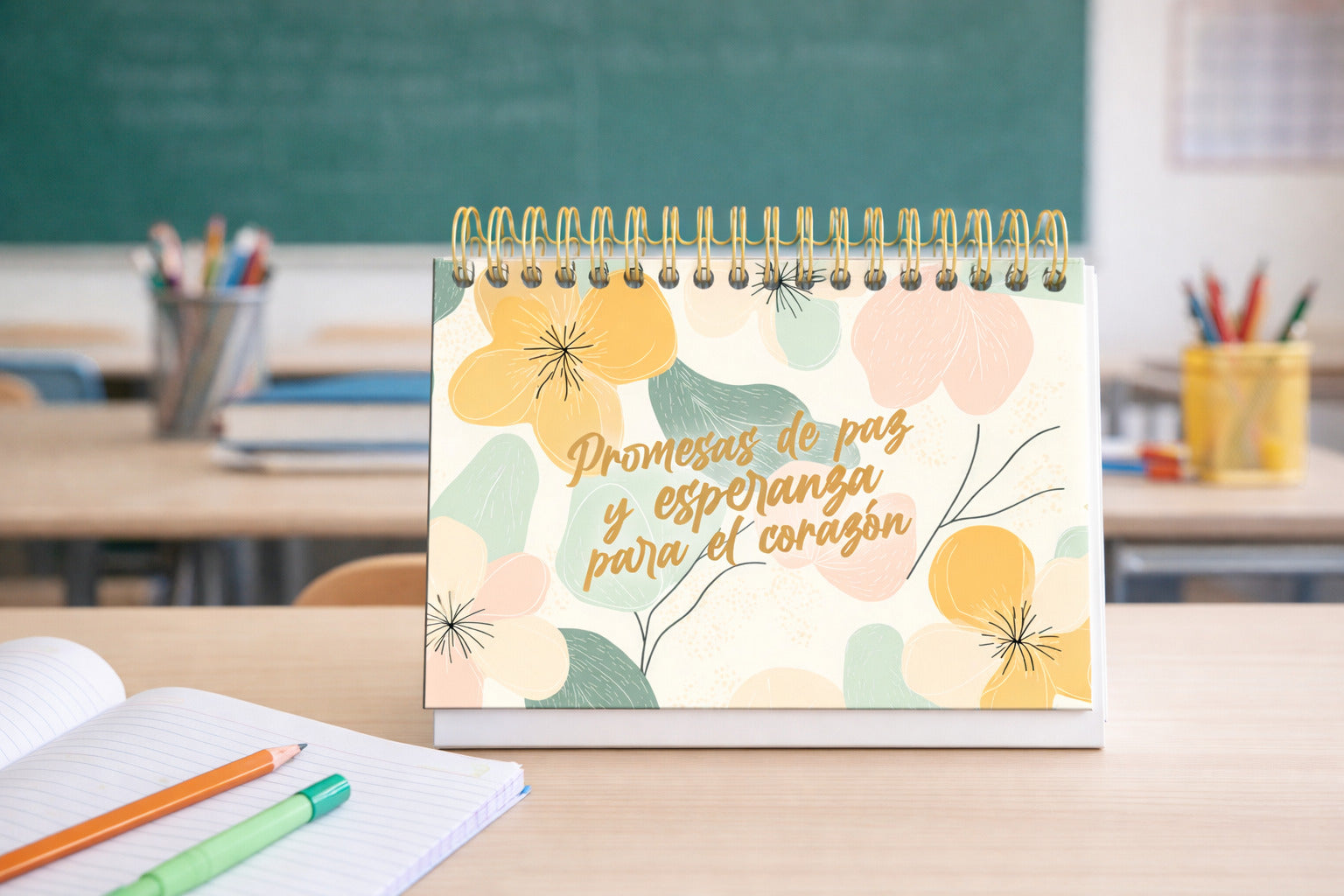 Calendario Perpetuo de mesa - Promesas de Paz y Esperanza