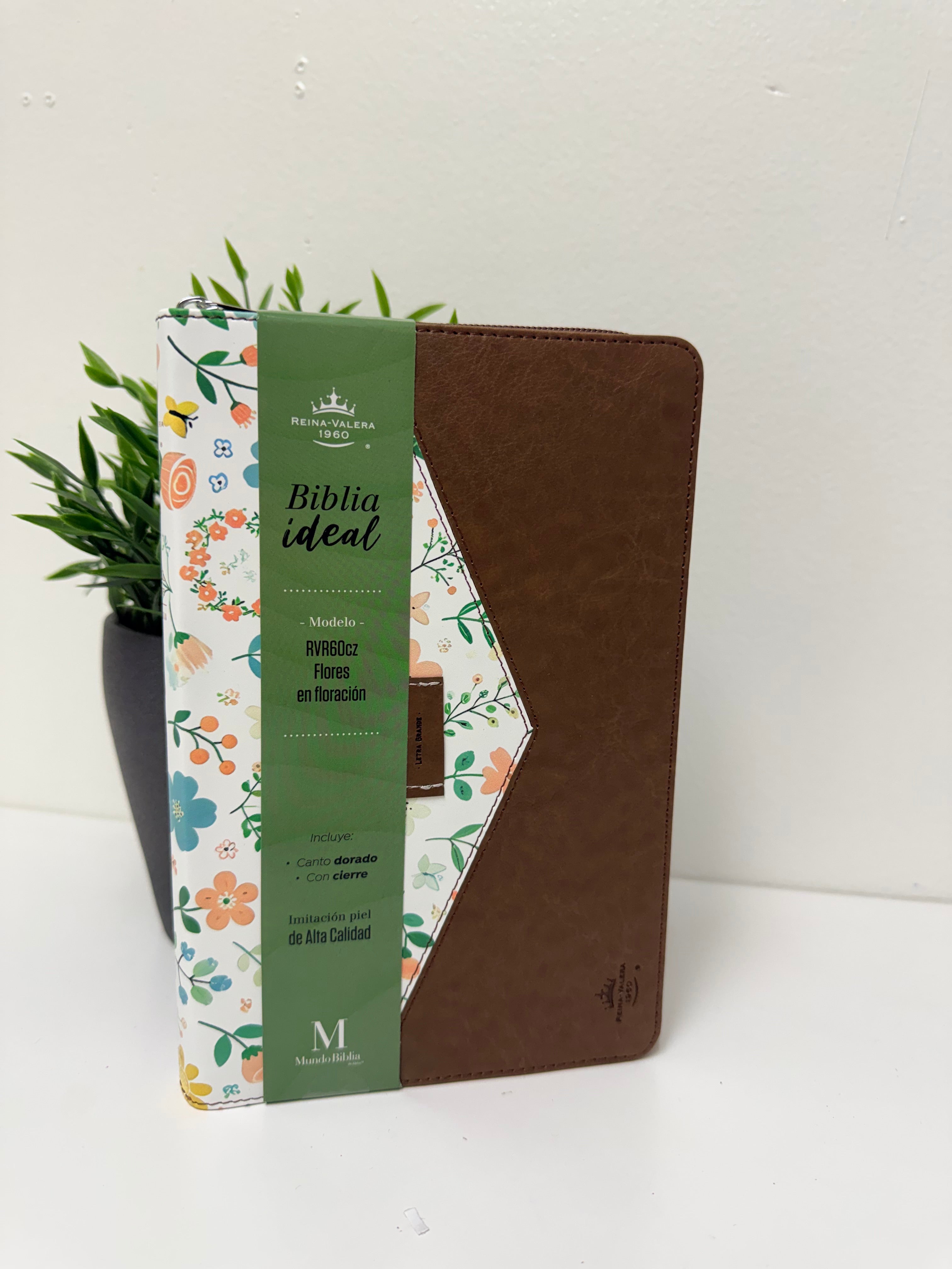 Biblia Ideal Rvr60 Flores en Floracion