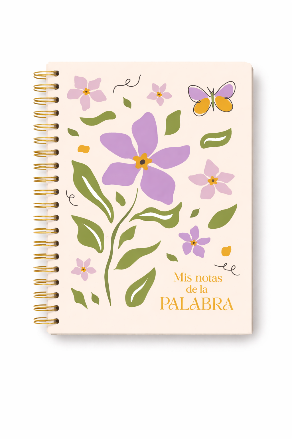 Libreta para Notas - Mis notas de la palabra - Flor