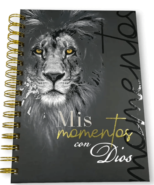 Libreta Devocional Mis Momentos con Dios | León