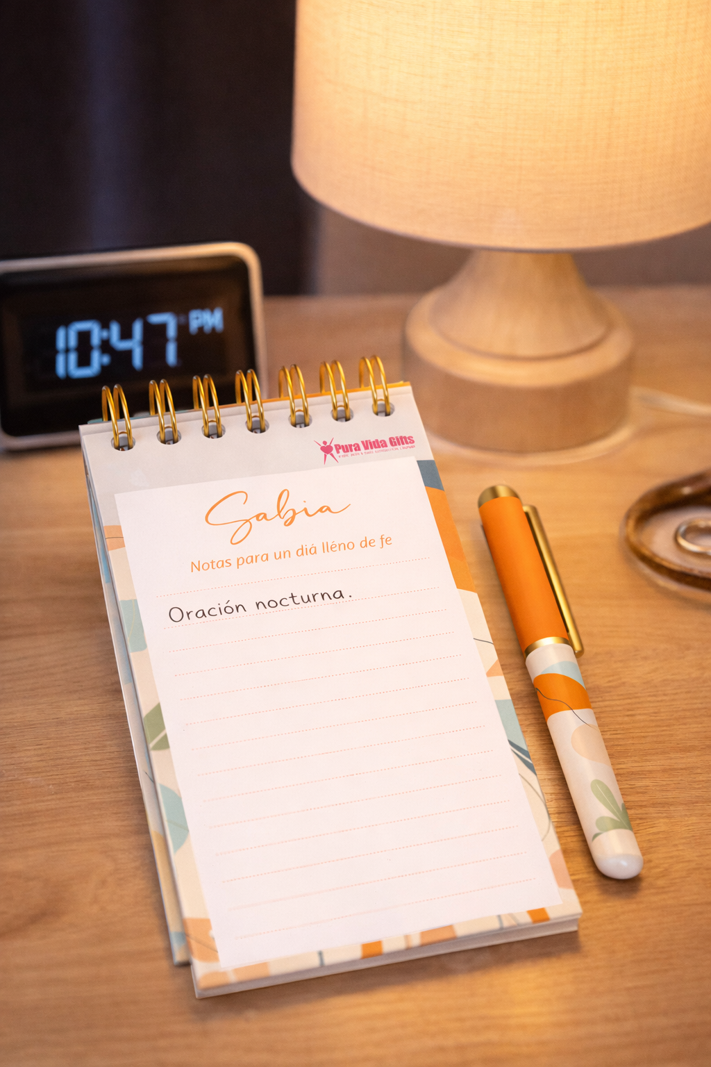 Notepad y Boligrafo - Sabia