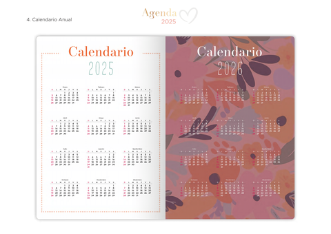 Agenda 2025 | Acuarela Jardín Tapa Dura