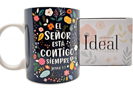 Taza Colección Ideal | 12 oz con Caja y Versículo Bíblico