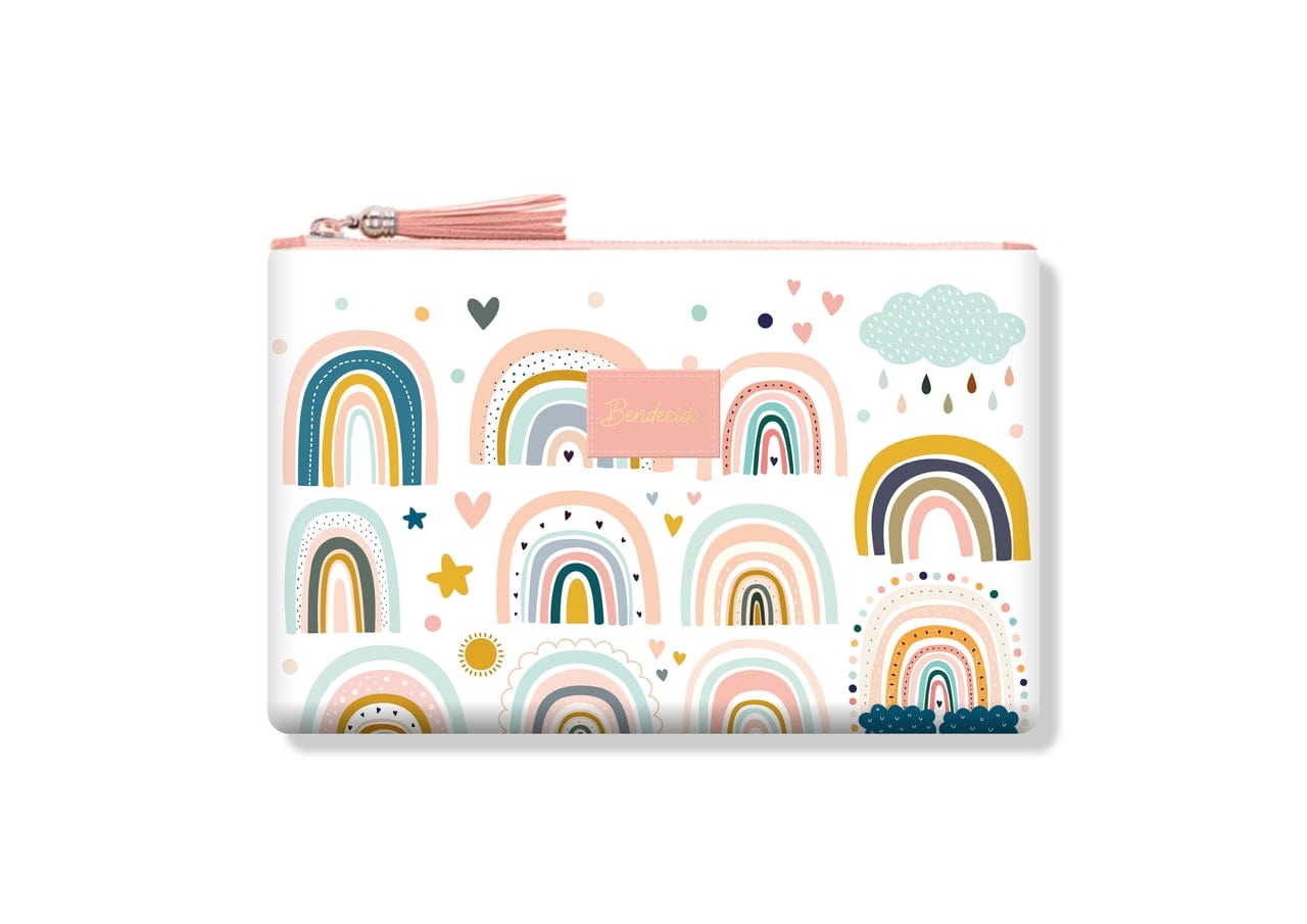 Bendecida - Zipper Pouch Corazones