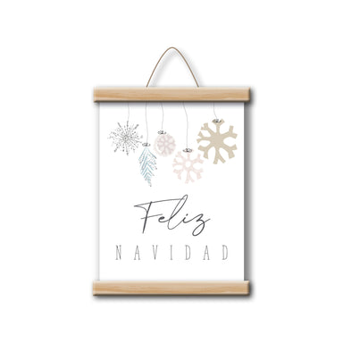 Cuadro Canvas Scroll - Feliz Navidad - Pura Vida Books