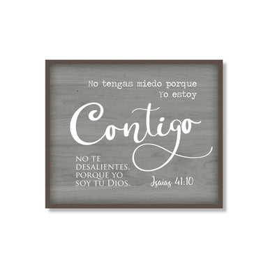 Cuadro Blackboard - Contigo - Pura Vida Books