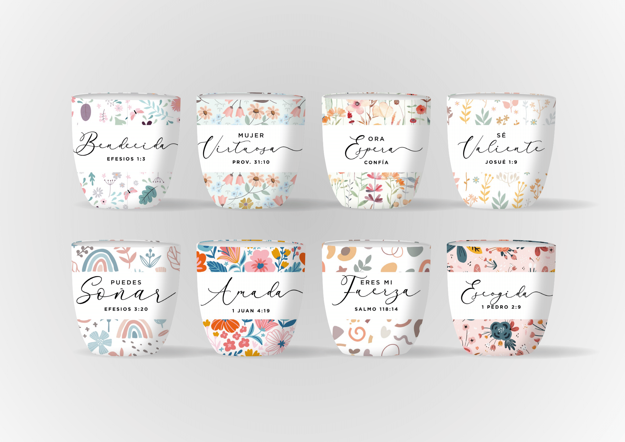 Tazas Elegance 2024 - Eres Mi Fuerza