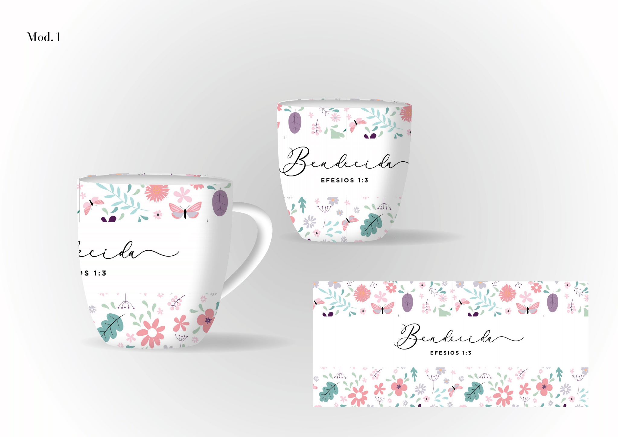 Tazas Elegance 2024 - Bendecida