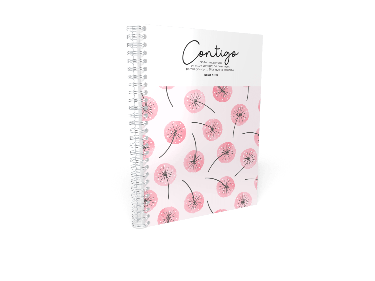 Contigo - Libretas Lineas Flores II - Pura Vida Books