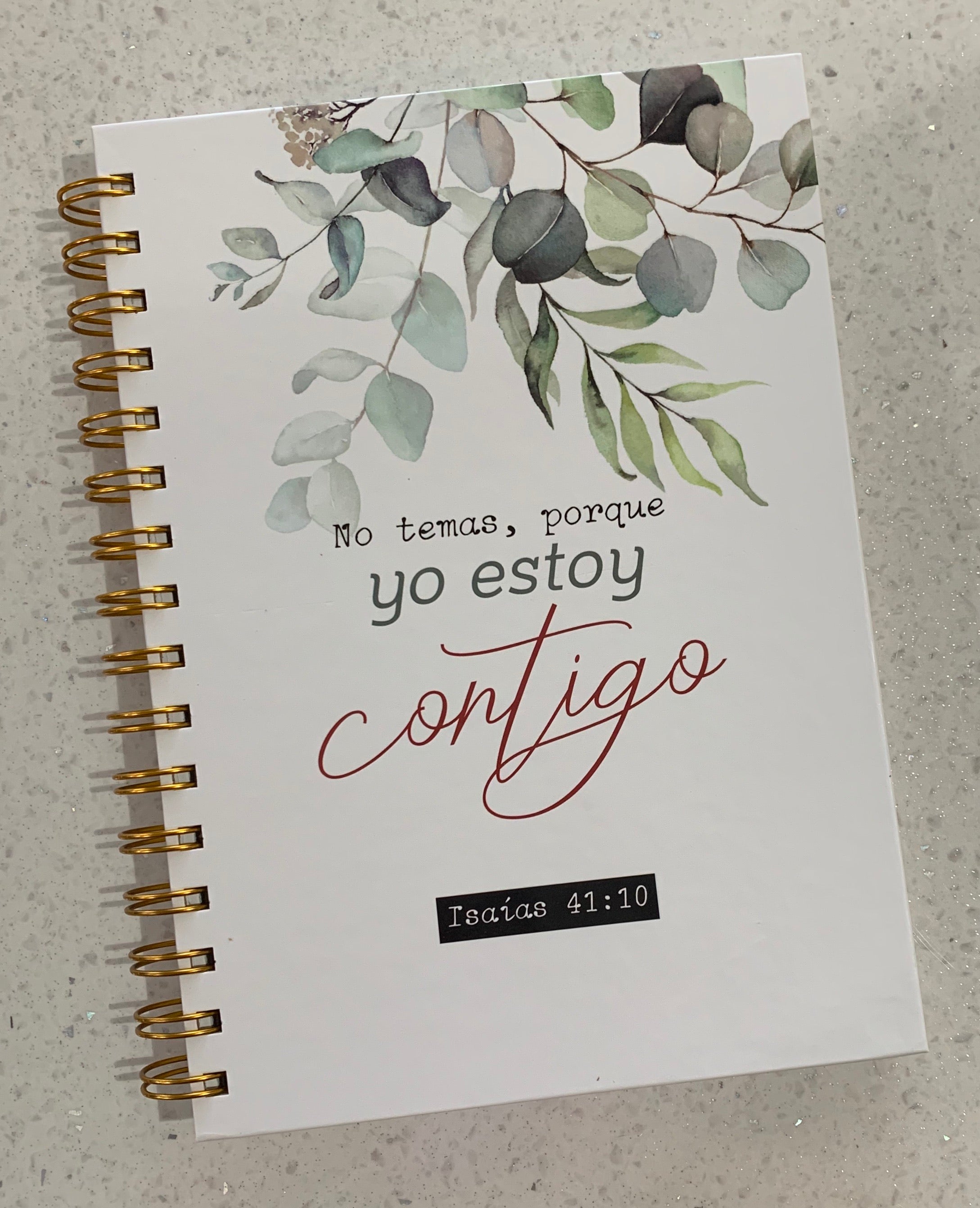 Libreta green - Yo estoy contigo - Pura Vida Books