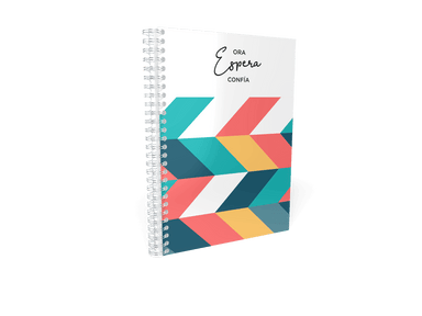 Ora Espera Confía - Libretas Lineas Flores II - Pura Vida Books